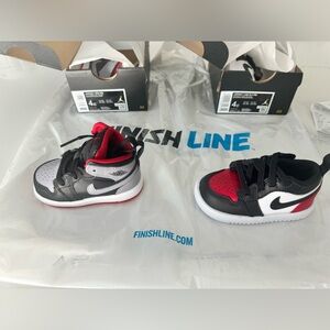 ✨Brand New in 📦✨ Toddler Jordan sneakers 👟 2 sets bundle